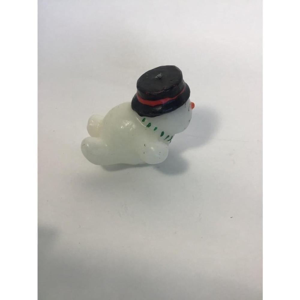 Vintage Snowman Candles set of 3 - Picture 4 of 11